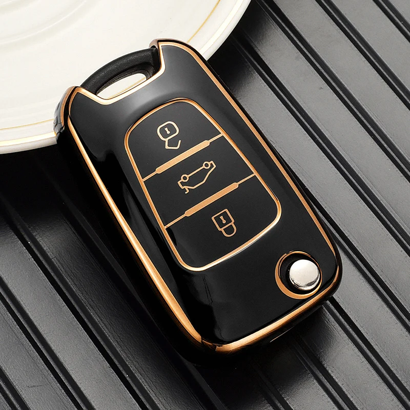 

Мягкий Чехол Для Ключей Из ТПУ Для Hyundai Elantra Accent I20 I30 Ix35 Kia Rio 3 Soul Optima Ceed K2 K5 Cerato Sportage - Уни...