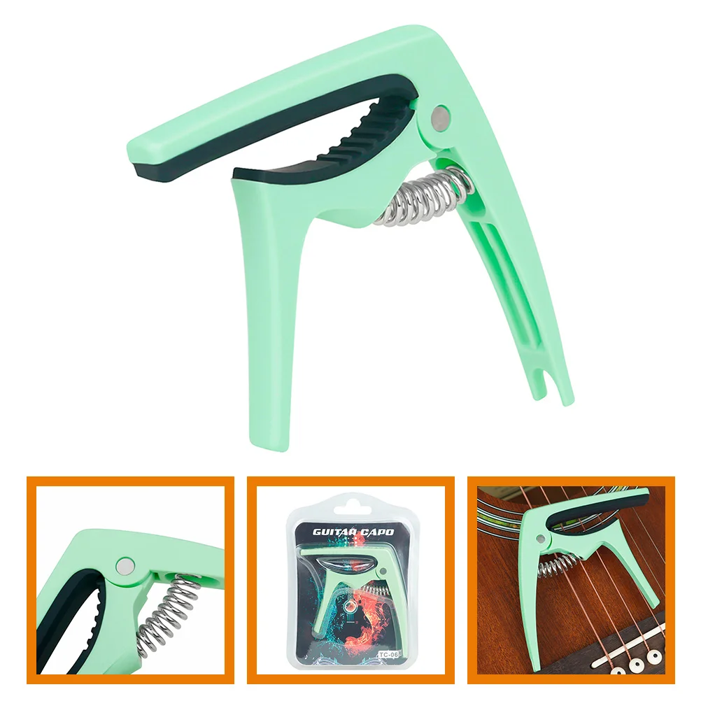 

Voice Changer Capo Electric Guitar Accessories Men Electronic Tuner Clip Clamp Ukulele