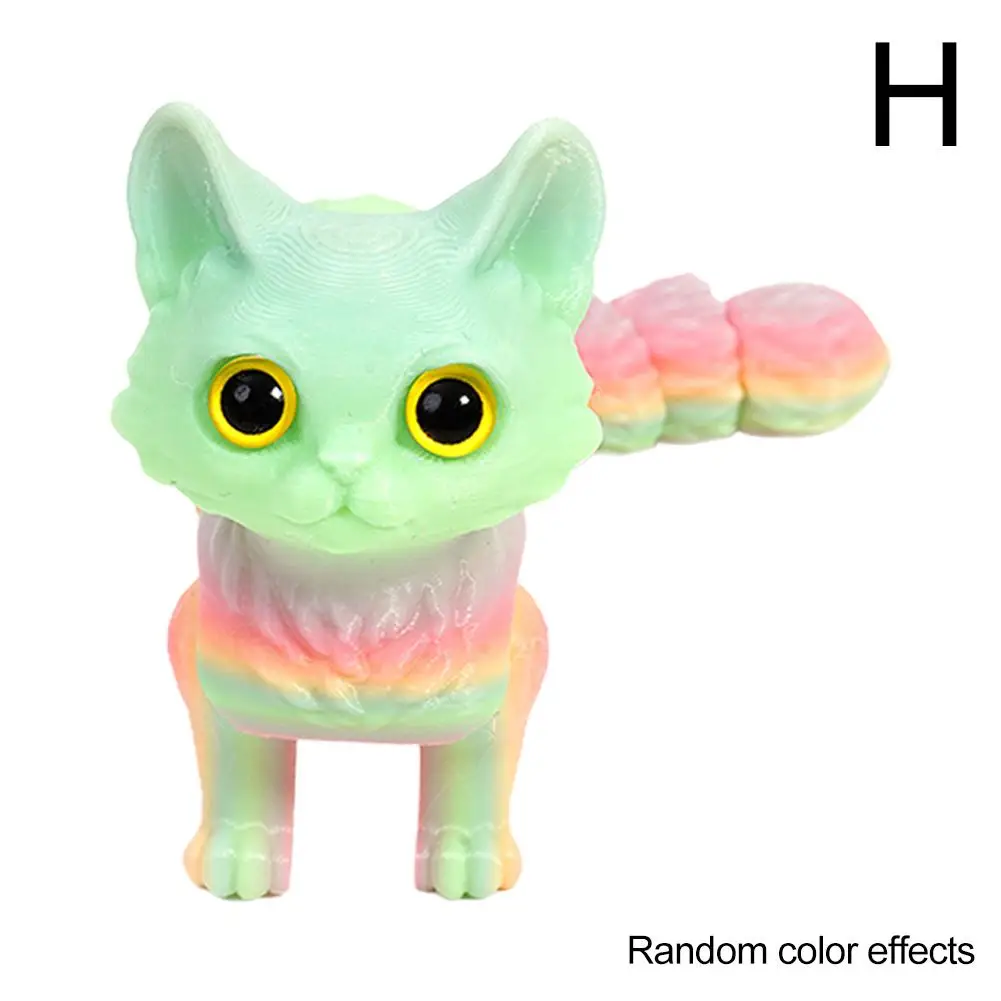 

3D фигурки кошек пластик