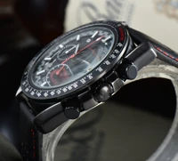 speedmaster %e2%80%93 luxury men%e2%80%99s leather watch high quality water resistant chronograph fashion business