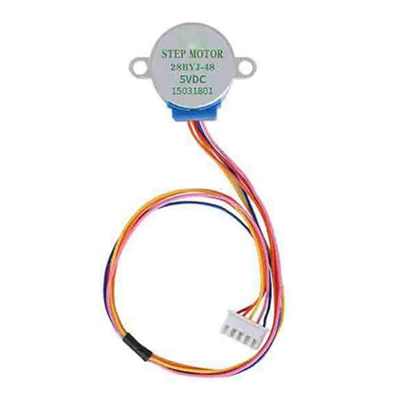 5 шт. В шаговый двигатель +ULN2003 5-проводной 4-фазный/шаговый комплект платы драйвера