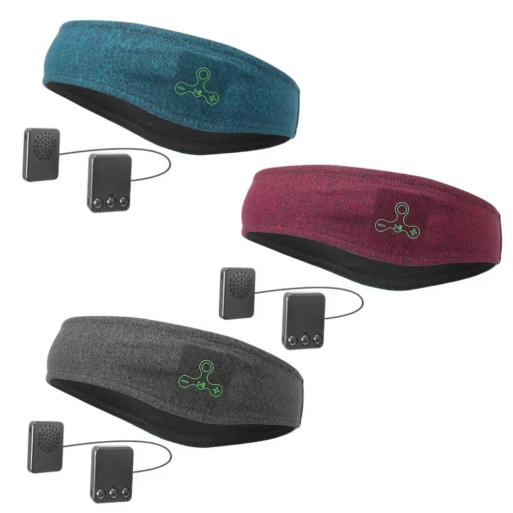 

NEW Wireless bluetooth 5.0 Earphones Sleeping Eye Mask Music player / Sports headband Travel Headset Speakers Built-in Speakers
