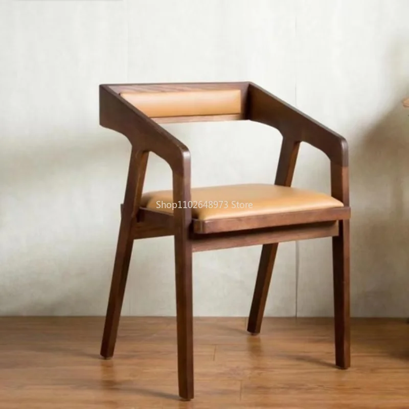 

Creative Minimalist Wood Chair Nordic Lounge Accent Makeup Design Dining Room Chairs Advanced Adult Mueblesa Kitchen Furniture