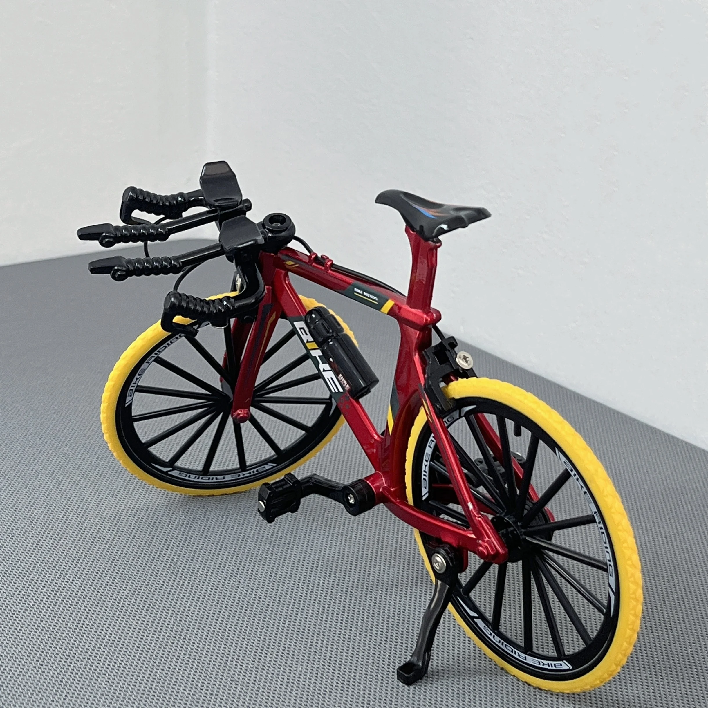 1: 8 мини-модель велосипеда литье из сплава украшение металл горный велосипед