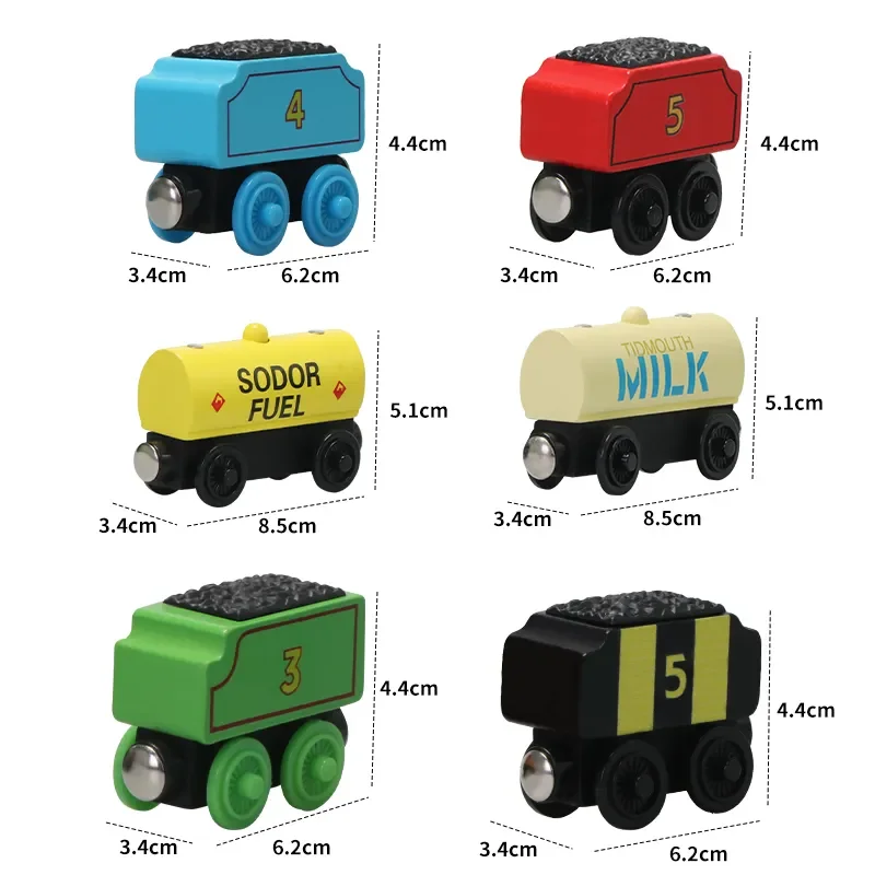 Фото Томас и друзья деревянный поезд карманная игрушка Gorden Diesel Molley Lady Toby Rail Томас модель поезда игрушка для детей подарок на день рождения №4