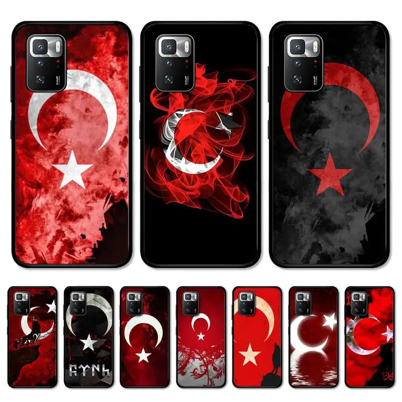 

Turkey Flag Phone Case for Redmi Note 8 7 9 4 6 pro max T X 5A 3 10 lite pro
