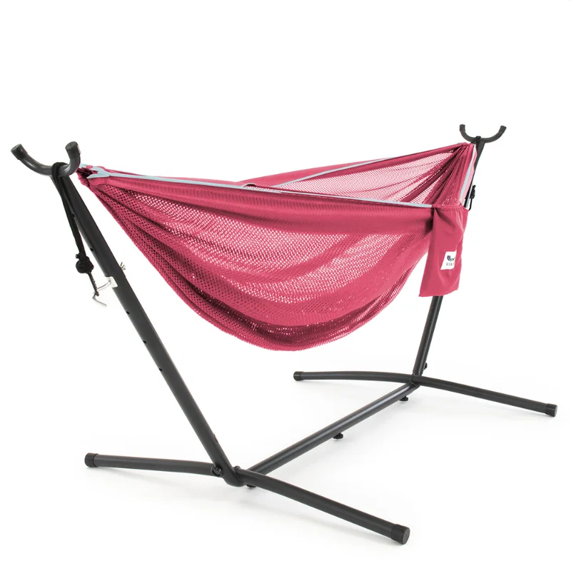 

Mesh Hammock Combo - Rose/Celeste (9ft) Outdoor Furniture hammock hammock tent