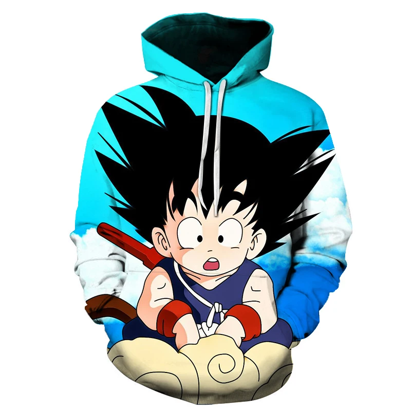 

Spring Anime Hoodies Fashion Dragon-Balls Men Women Children 3D Printed Sweatshirts Casual Boy Girl Kids Hoodie Streetwear Tops