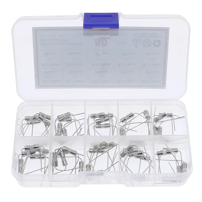 

Набор керамических предохранителей 50 шт., 10 значений