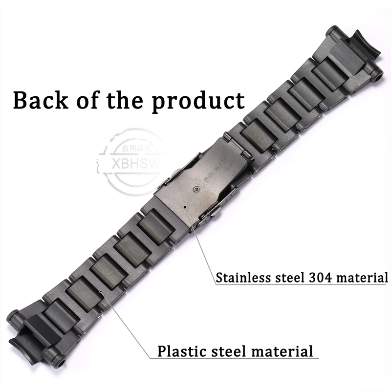 Plastics Steel Strap For Casio G-shock GW-A1100 GA1000 GA1100 GW4000 Men's Watch Band Wristband Bracelet  Watch Accessories