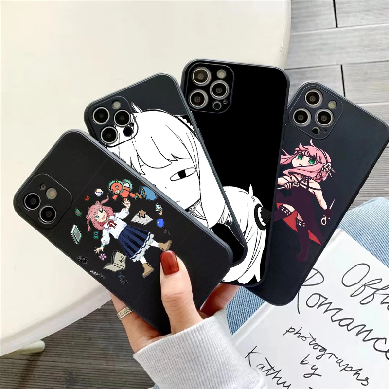 

Japan Anime NSPY×FAMILY Phone Case For iPhone 11 13 12 Pro Max 12 13 Mini X XS XR MAX 5 6 6S 7 8 Plus Coque Funda