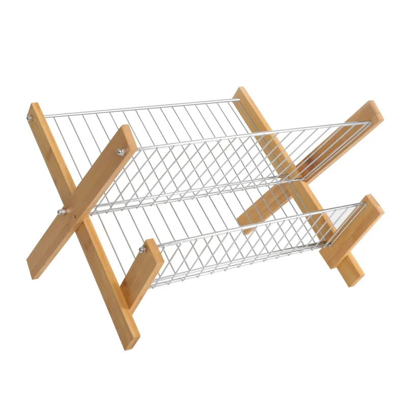 

Dish Drying Rack Kitchen Supplies Dish Storage Drain Rack Multifunctional Double-Layer Dish Filter Rack...