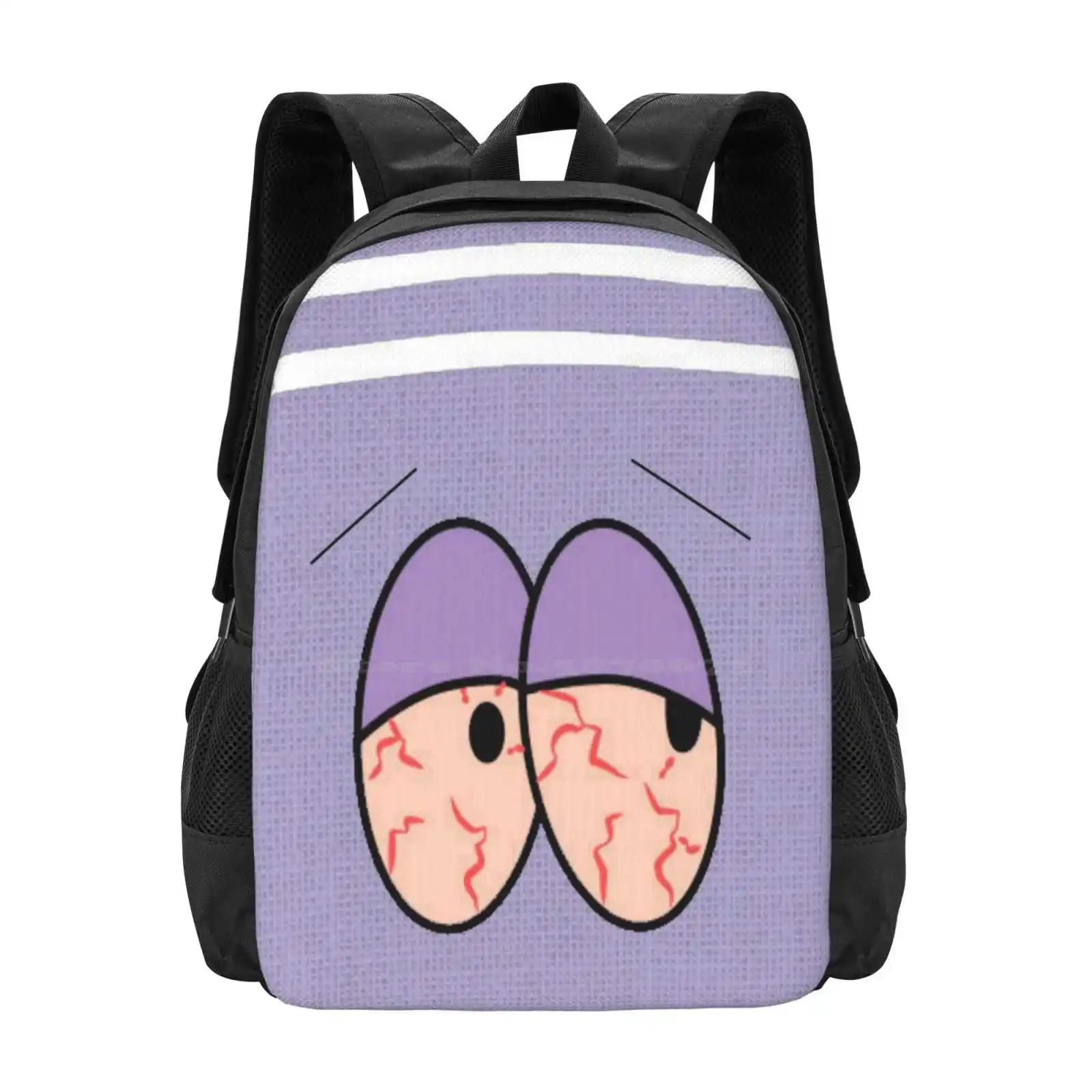 

- Towelie High Teen College Student Backpack Pattern Design Bags Weed 420 Towelie Towellie Stoned Wanna Get High Legalise Bong