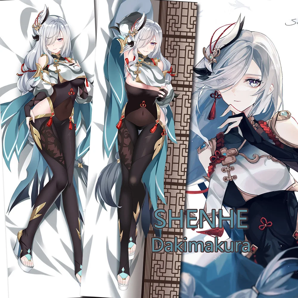 

Чехол для подушки Genshin Impact Shenhe наволочка по мотивам косплея Liyue Fairy 2-Side Print Anime