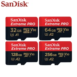 Sandisk Extreme PRO карта памяти, класс 10, 128 ГБ, 64 ГБ, 256 ГБ