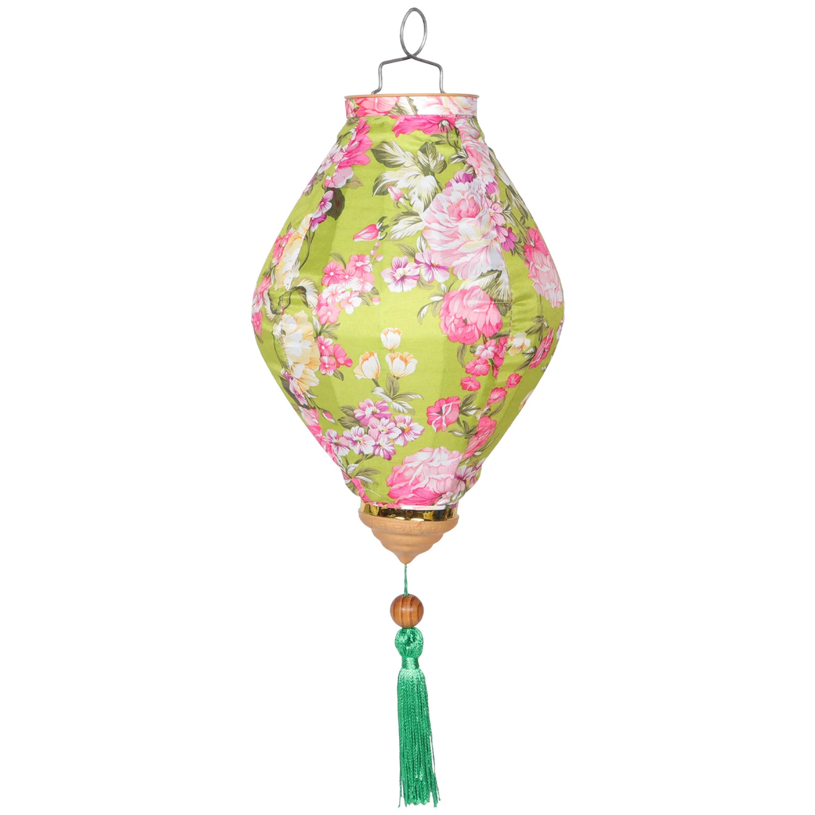 

Japan Celebration Lantern Decor Charm Garden Decorative Floral Pattern Chinese