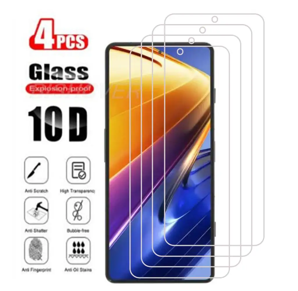

9H HD Tempered Glass For Xiaomi Poco F4 GT 6.67'' Protective Film ON For Xiaomi PocoF4 Pocco F 4 Phone Screen Protector Cover