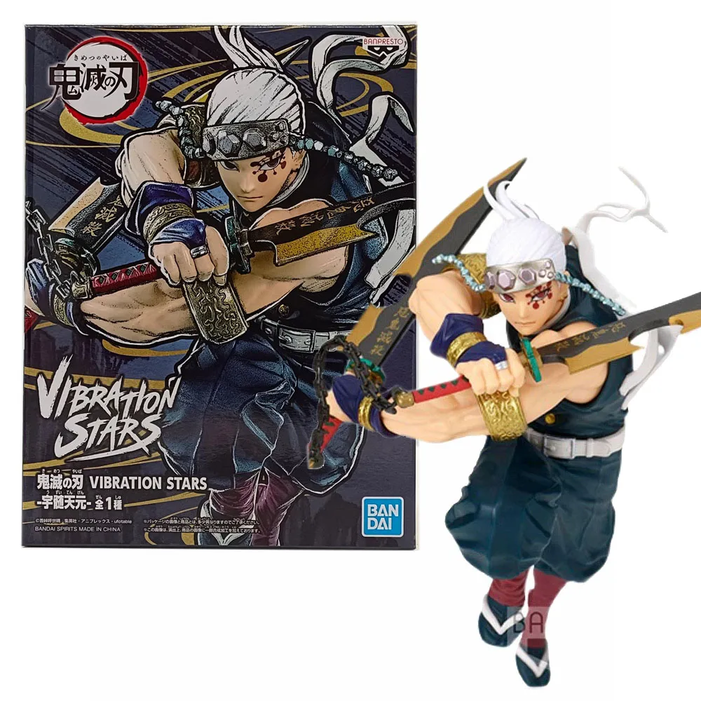 

Bandai Banpresto Demon Slayer Uzui Tengen Number 3 VIBRATION STARS Anime Figure Collection Model Toys Birthday Gift 20CM
