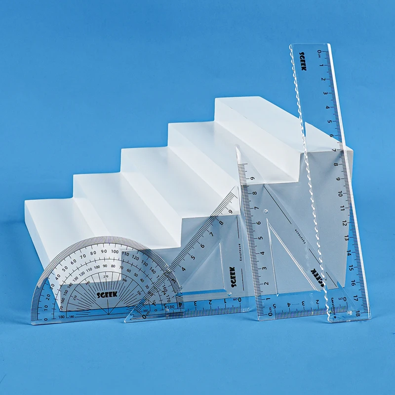 Набор линеек 18 см набор канцелярских принадлежностей для студенческого