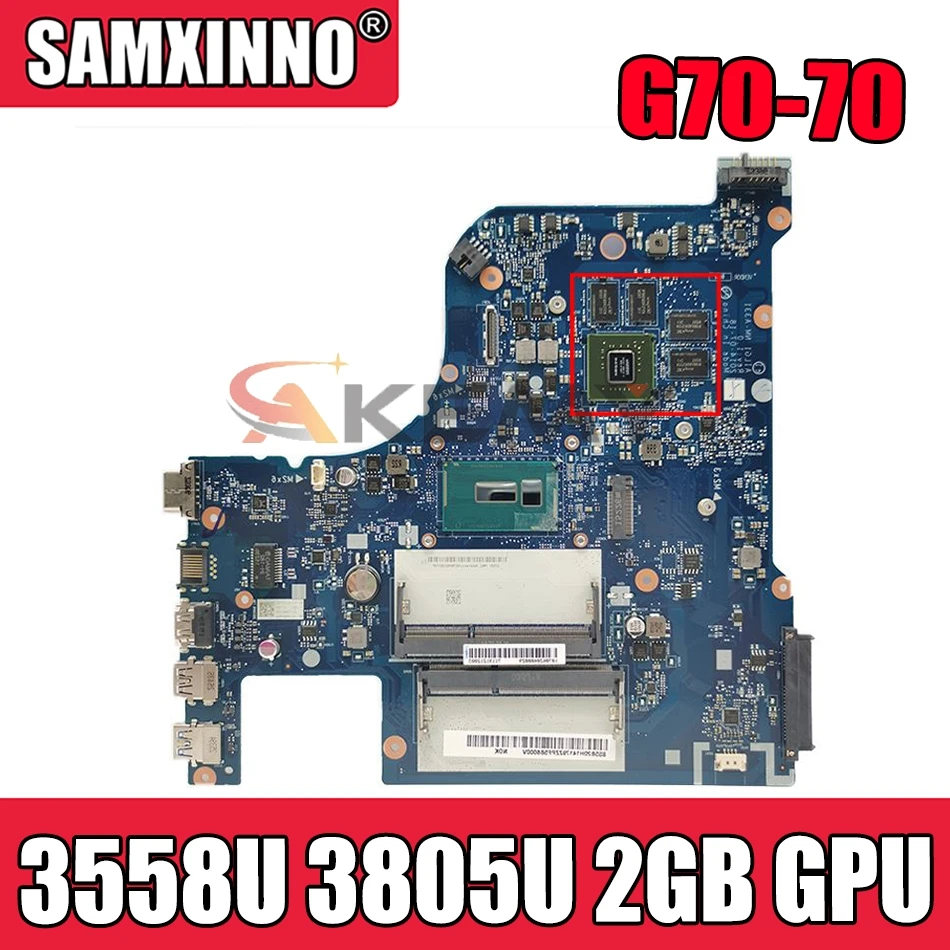 

Материнская плата для ноутбука с 3558U 3805U + 2 Гб GPU