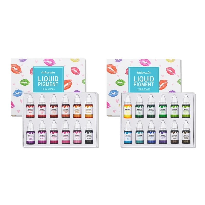 

Liquid Pigment for Lip Gloss Diy Lipgloss Base Color Pigment Long Lasting
