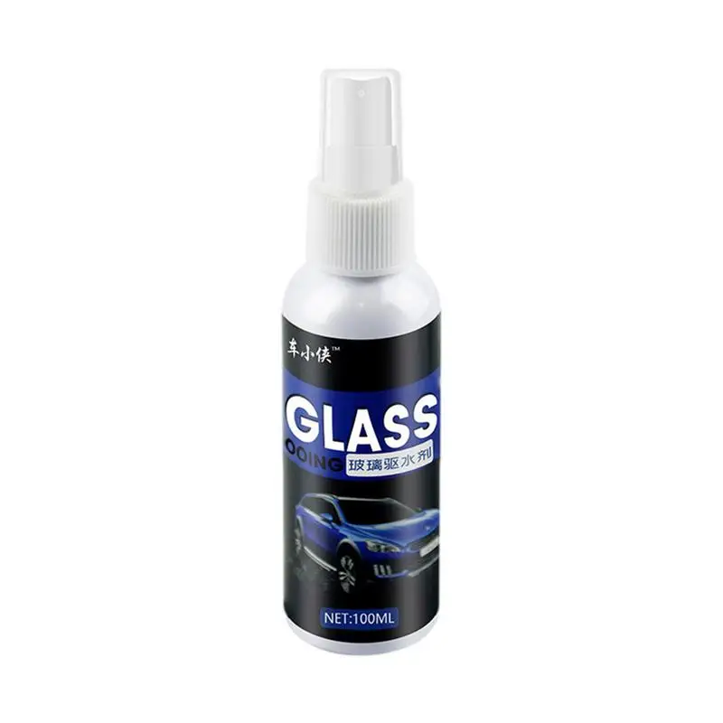 

WIndshield Glass Coating Agent Hydrophobic Anti Rain Liquid Windshield Cleaner Car Glass Oil Film Remover Clears Dirt & Grime