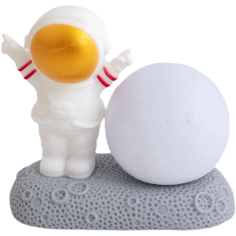 

Spaceman Night Light Astronaut Model Ornaments Bedside Desktop Creative Gifts for Boys Baby Kids Light Lamps
