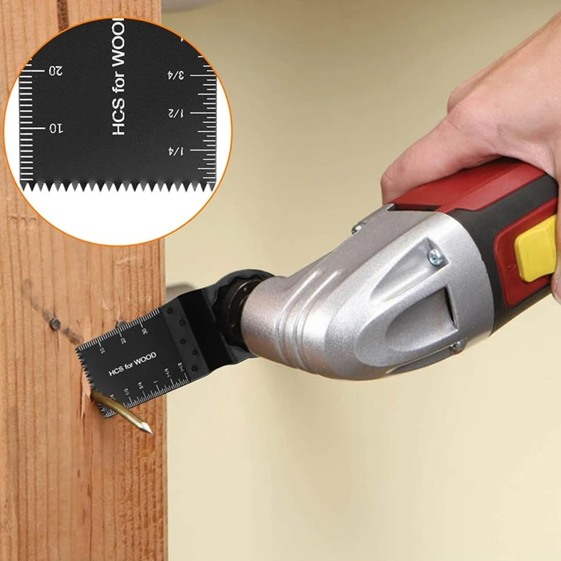 Лезвия для многофункциональных инструментов 10 шт. осциллирующих пильных полотен