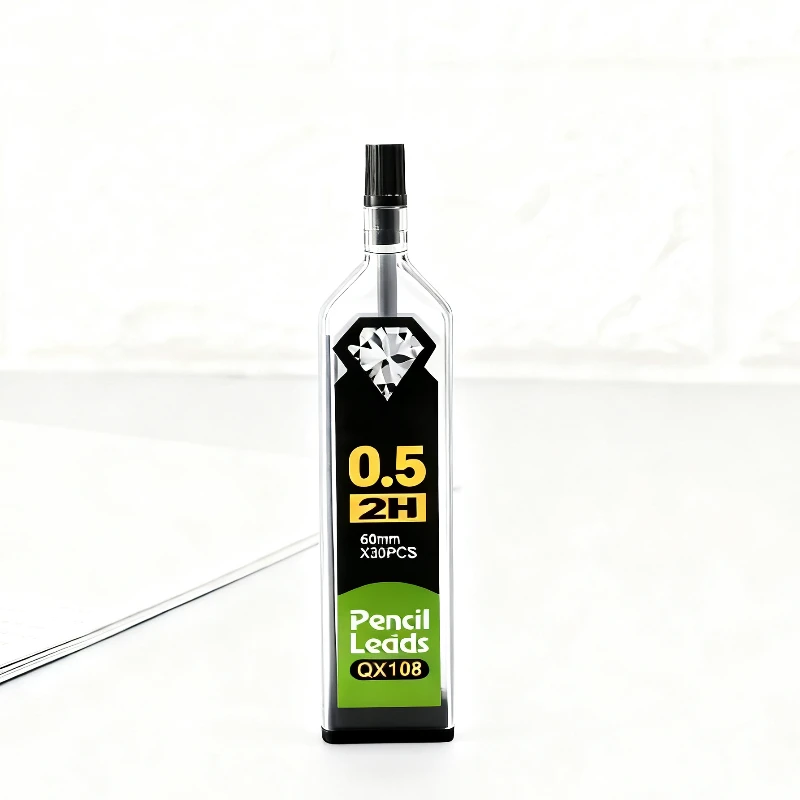 

MOONBIFFY Механические карандаши стержни 0,3/0,5/0,7/0,9 мм 2B/HB/2H черного цвета