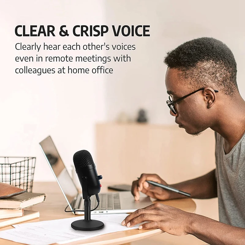 Лучшие предложения USB Настольный потоковый медиа Подкаст ПК микрофон