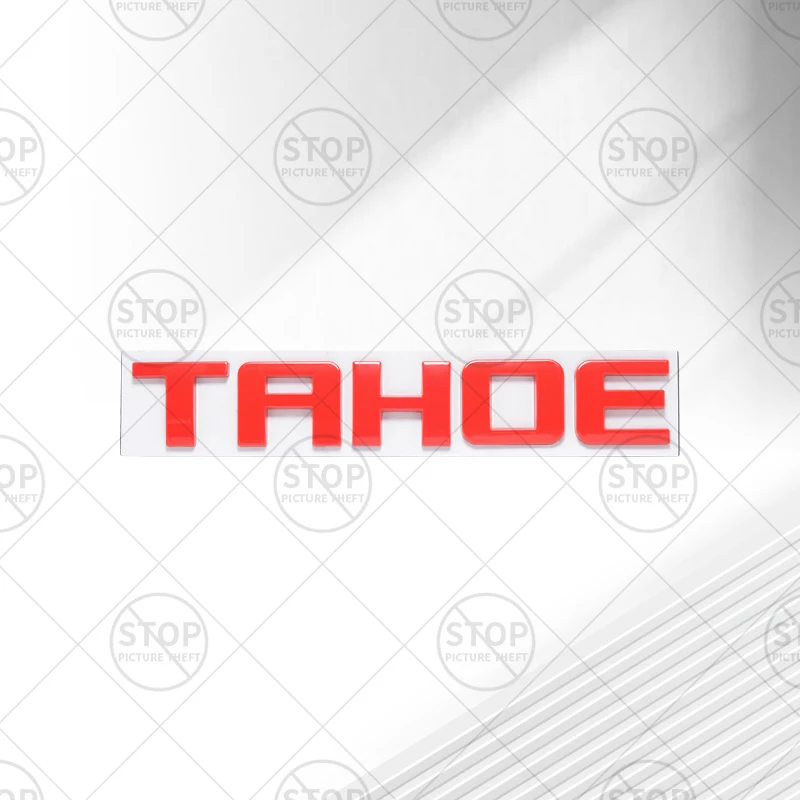 

Автомобильная наклейка для TAHOE Logo RST Z71 6.2L 5.3L V8 LT, 3D наклейка, украшение кузова, значок, задний багажник, аксессуары