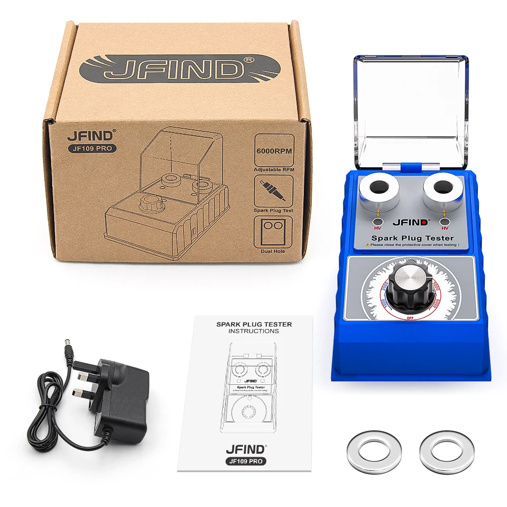 

Тестер Зажигания Автомобиля 110В/220В, Инструмент Для Анализа Свечей Зажигания С Двумя Отверстиями