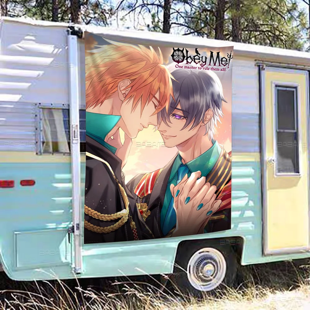 Ретро флаги для фотостудии