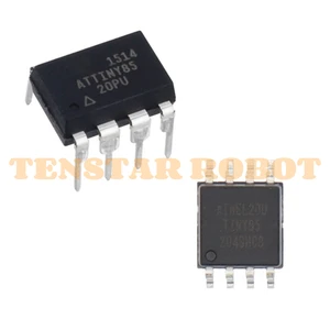 Microcontroller Chip ATTNIY85 ATTINY85-20PU DIP ATTINY85-20SU SOP8
