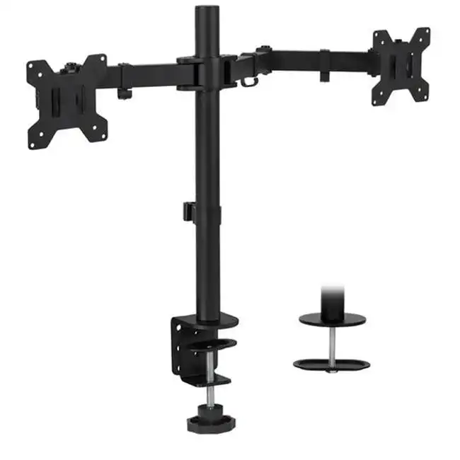 

Dual Monitor Desk Stand, Fits 17"-32" Screen Sizes, Full Motion Mount