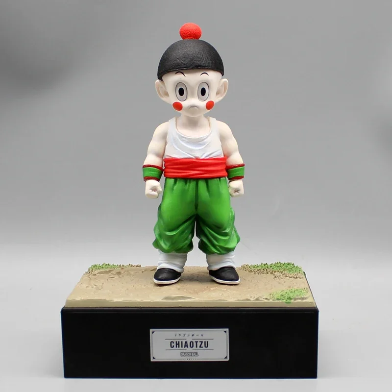Фото Dragon Ball Tien Shinhan Chaoz Фигурки ПВХ 27 см Аниме Фигурка Настольное украшение Статуя Модель Кукла Игрушка Рождество Для подарков №5