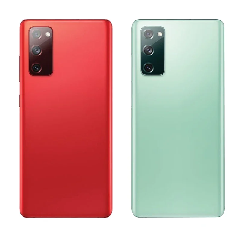 Задняя крышка замена заднего стекла для Samsung Galaxy s20fe SM-G7810 g781u1 чехол аккумулятора