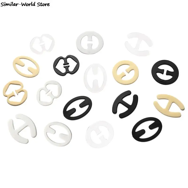 

10Pcs/lot New Sexy Women Fashion Bra Buckle Clips Back Strap Holder Belt Clip