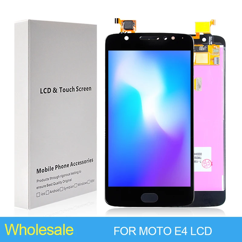 ЖК-дисплей 5,0 дюйма для Moto E4, сенсорная панель, дигитайзер экрана XT1766 XT1763, дисплей для Motorola E 4-го поколения, в сборе с инструментами