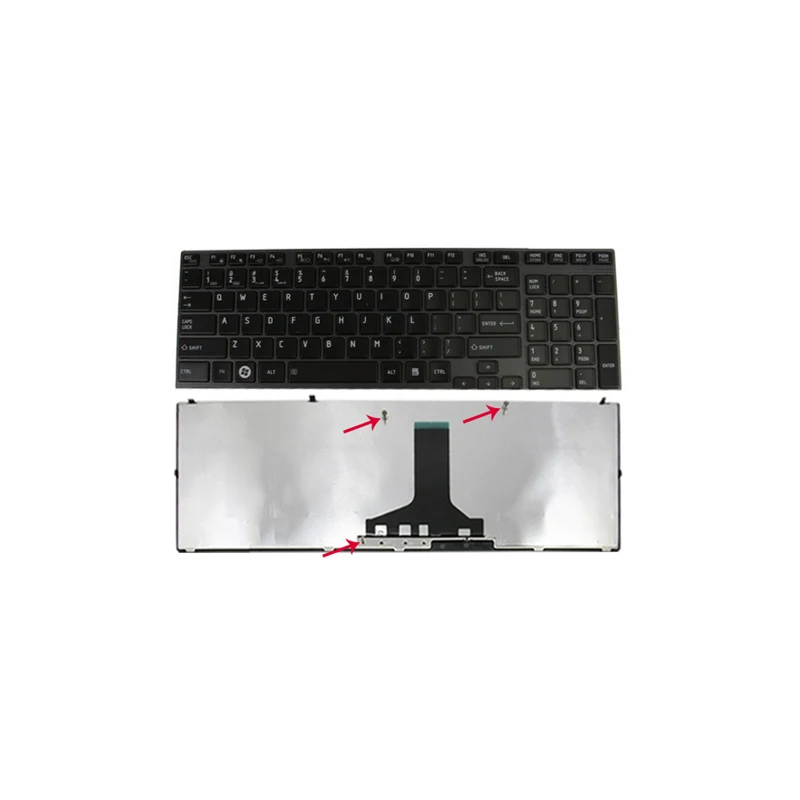 

New Laptop Keyboard for Toshiba Satellite P750D P750D-BT4N22 P755 P755-11U P755-3DV20 P755-S5120 P755-S5174 P755-S5180 Series
