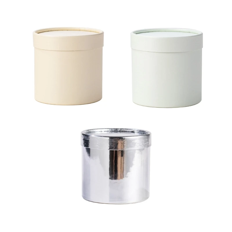 

Holding Round Shape Flower Box Festive Wrapping Organization Boxes