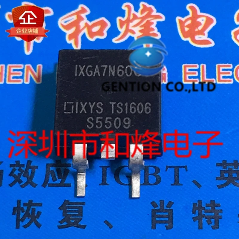 

10 шт. IXGA7N60C TO-263 600V 14a в наличии 100% новый и оригинальный