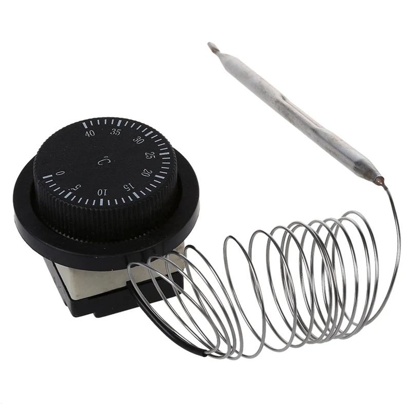 

Акция! 5X 1NC 1NO AC 250V/380V 16A 0-40C переключатель контроля температуры капиллярный термостат