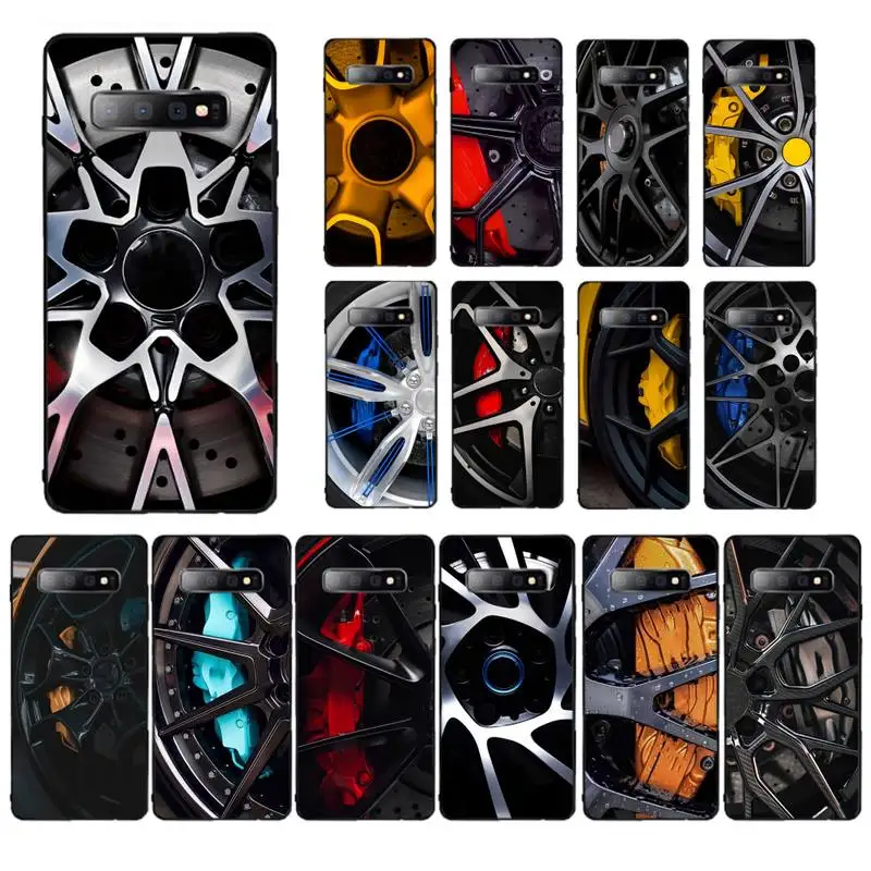 

Sports Car Wheel Tire Speed Phone Case for Samsung S10 21 20 9 8 plus lite S20 UlTRA 7edge