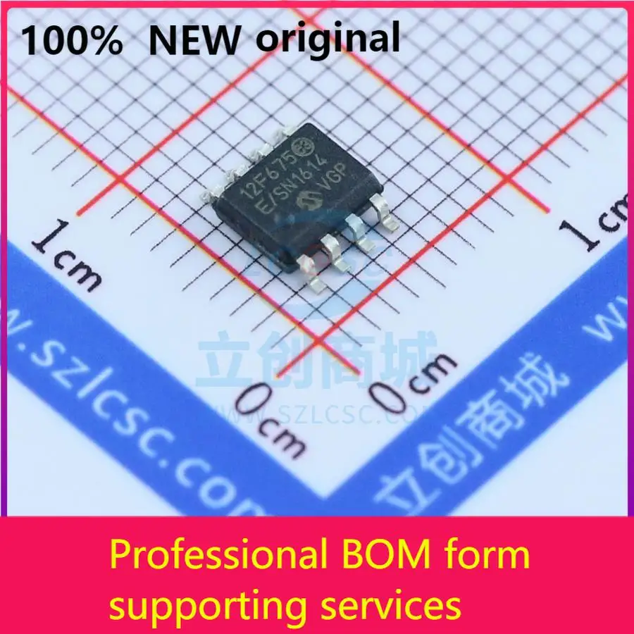 

PIC12F675T-E/SN PIC12F675T-E/SNNew Оригинальный оригинальный чип IC 100% оригинал