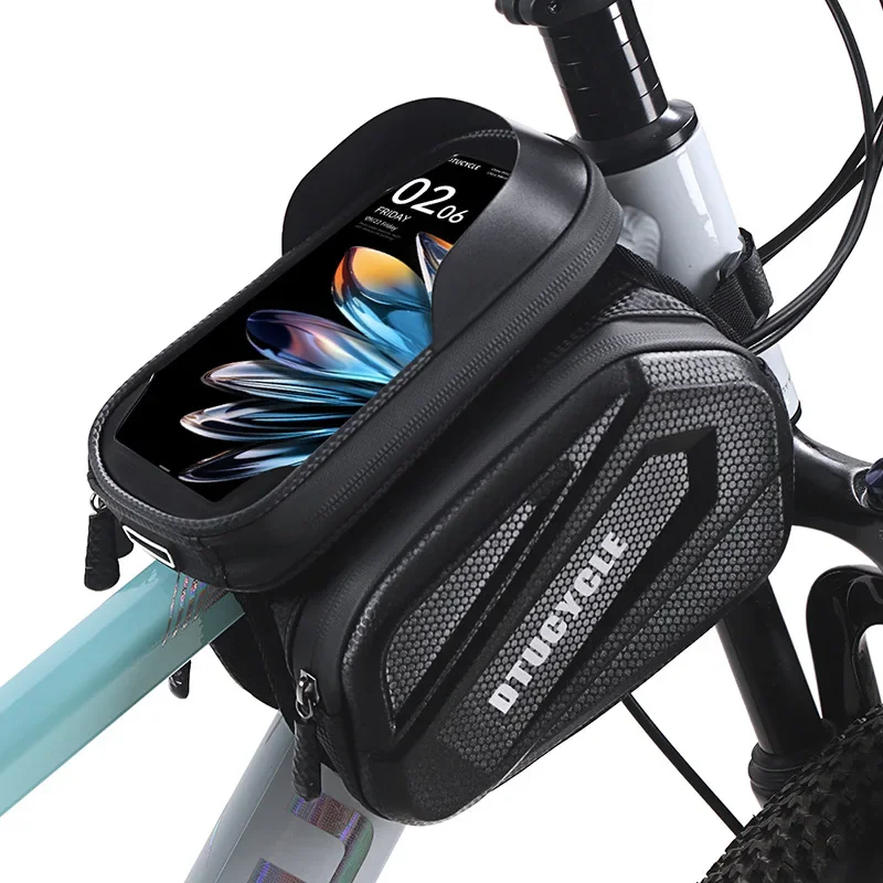 Сумка для горного велосипеда с передней вилкой Водонепроницаемая сумка седла