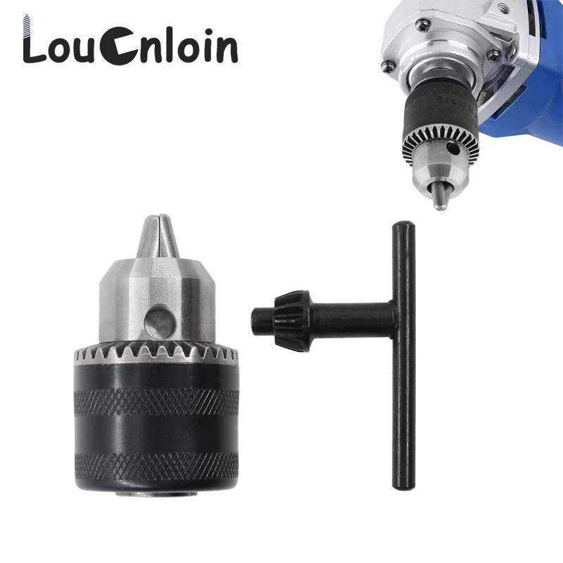 10mm Chuck Holder Power Drill Adapter Convert M10 Angle Grinder Electric Drill Conversion Collet for 4