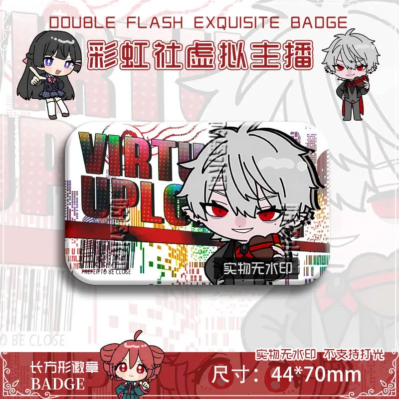 Аниме ANYCOLOR NIJISANJI Vtuber Kuzuha Kasane Teto значок куртка джинсы булавка на лацкан коллекция брошь орнамент подарок на Хэллоуин (art.: 3920cfc8e2d5e) - 3920cfc8e2d5e