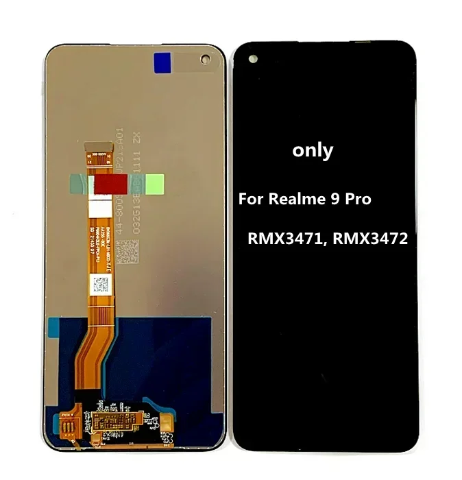 AAA + 6 дюйма для Realme 9 Pro 9Pro ЖК-дисплей с рамкой сенсорный экран дигитайзер панели
