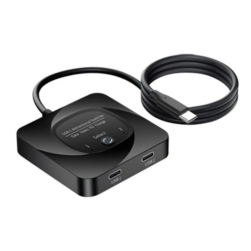 Коммутатор USB-C 2 входа 1 выход